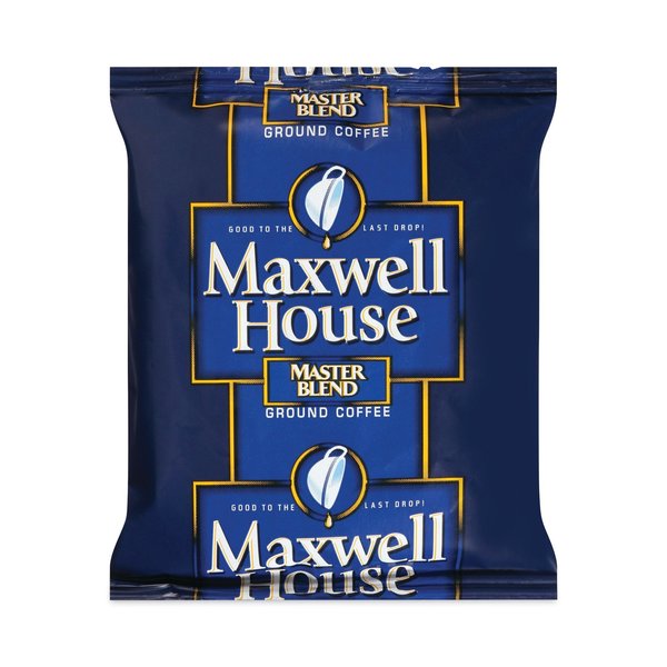 Maxwell House Master Blend Ground Coffee, 125 oz Fraction Pack, PK42, 42PK 86636